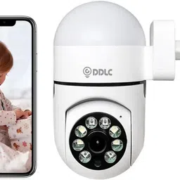 DDLC WiFi 360 Degree Pan/Tilt Panoramic IP Camera | Plug Light Vision 1080p Security Camera-image-41
