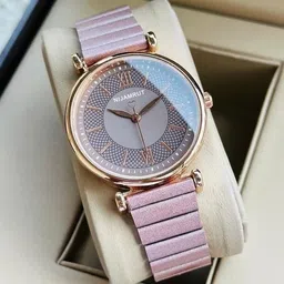 nijamrut Trendy Collection Round Dial Watch for Women | Metal Strap Ladies Wrist Watch Analog Watch - For Girls &Women's &Miss &Ladies-picture-48