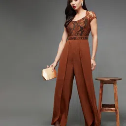 miss chase Floral Print Women Jumpsuit image 1