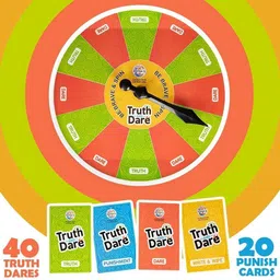 bkdt marketing Truth & Dare Party Board Game Picnic Games for Kids & Adults - Fun Card Game . Educational Board Games image 2