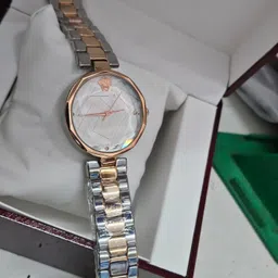 paltinum Analog Watch for Women Analog Watch - For Women Elegant Rose Gold Silver Women’s Analog Watch with Dual Tone image 2