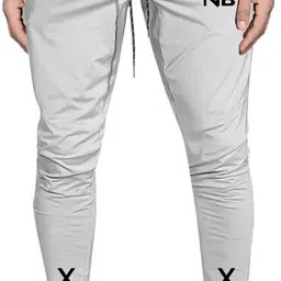 nb nicky boy Women Solid Grey Track Pants-picture-26