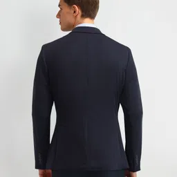 arrow Men Solid Single Breasted Formal Blazer image 2