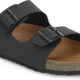 underroute Men Stylish Dual Strap Buckle Design Sandal image 2
