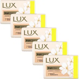lux Bright Glow Jasmine & Vitamin E For Glowing Skin Beauty Soap Offer Pack-picture-22