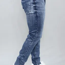 gex Men Regular Mid Rise Dark Blue Jeans image 2