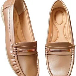 k-nine Trendy Ethnic Loafer Jutti for Women | Casual Wear-Beij 906_Brown 902 Casuals For Women image 5