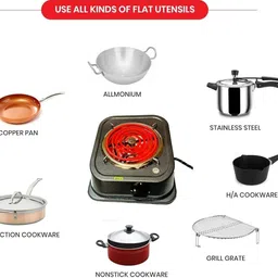 rbs 2000 W Radiant Cooktop Push Button image 4