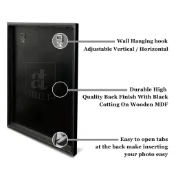 art street Brown Wall Photo Frame Big Frames For Wall Artwork image 4