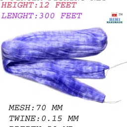 bimi hand made 3 Finger 70 Mm China Fishing Net Aquarium Fish Net image 3