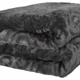 swikon star Self Design Double Mink Blanket for Heavy Winter image 3