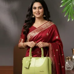 carrylux Women Yellow Hand-held Bag image 3