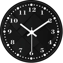 babaart fashion Analog 25 cm X 25 cm Wall Clock-picture-33