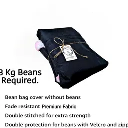 deeku art XXXL Tear Drop Bean Bag Cover(Without Beans) image 5