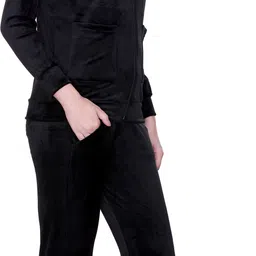 urbe-urban evolution Solid Women Track Suit image 3