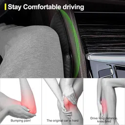 quvira 2Pcs Car Knee Pad Cushion for Door Armrest Support Car Armrest Pad Cushion image 4