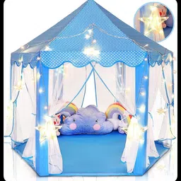 Princess Castle Tent House For Kids | Not Include Led Light-T-image-98