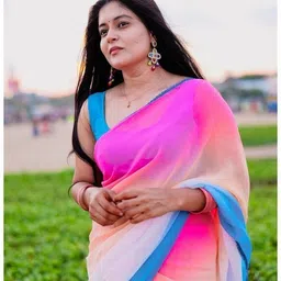 keshia Printed Daily Wear Georgette Saree-picture-17