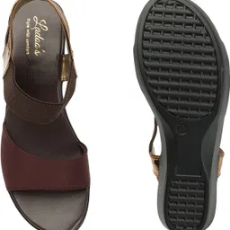 ladoo's Women Wedges Sandal image 4