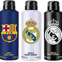 fc barcelona Deodorant Combo Pack Of 3 Deodorant Spray Perfume Body Spray - For Men-picture-26