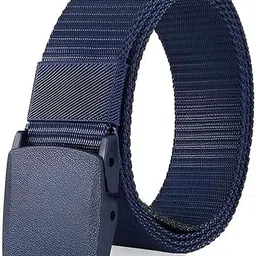 strapzo Men Casual Blue Nylon Belt-picture-45