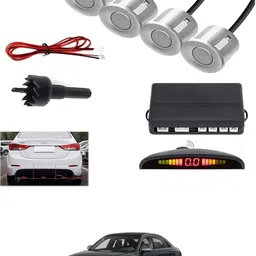 peeps store Universal 4 Silver Reverse Parking Sensor-PS25B270 Universal 4 Silver Reverse Parking Sensor-PS25B270 Parking Sensor-picture-38