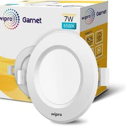 wipro Garnet 7 W Round Downlight Junction Box Cool White (6500 K) Pack of 1 Ceiling Light Ceiling Lamp-picture-13