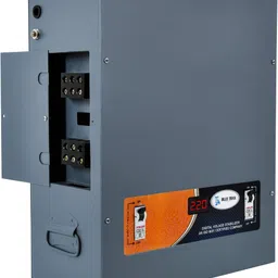 blue trax Mainline Copper Hanging Digital 10 KVA Heavy Duty 8000W, 130V–280V Voltage Stabilizer-picture-12