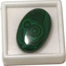 Sahiba Gems Green Cut Natural Malachite Gemstone image 2