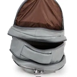 PARSLEY Unisex Casual Synthetic Leather Shoulder Backpack image 5