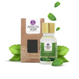 AYOUTHVEDA 100% Pure & Natural Peppermint Essential Oil for Skin & Hair - 15ml-picture-36