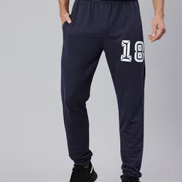 Sports52 wear Men Typography Printed Slim Fit Training Track Pants-picture-36