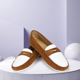 yoho Women Bliss Colourblocked Comfort Insole Basics Anti-Skid Sole Penny Loafers-picture-42