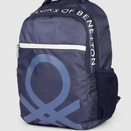 United Colors of Benetton Unisex Brand Logo Printed Backpack image 3