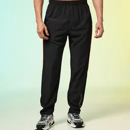 HRX By Hrithik Roshan Men Striped Rapid-Dry Training Track Pants image 5