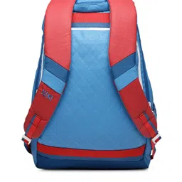 Wildcraft Unisex Blue & Red Colourblocked Backpack image 4