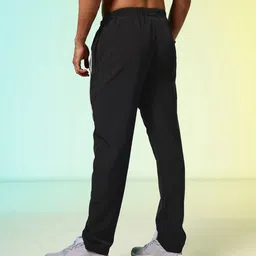 HRX By Hrithik Roshan Men Striped Training Rapid-Dry Track Pants image 2