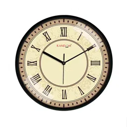 random Classic & Modern Multicolour Plastic Wall Clock image 2