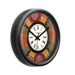 random Classic & Modern Multicolour Plastic Wall Clock image 3