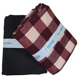 fetiya Shirt & Trouser Fabric in velveta Box Packing (Shirt-2.35 m, Pant-1.25 m) image 2