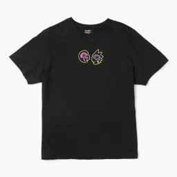 altheory by azorte Rick & Morty Back Patch Print T-Shirt image 1