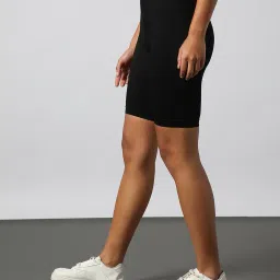 outryt by azorte Women Striped Shorts with Elasticated Waist image 2