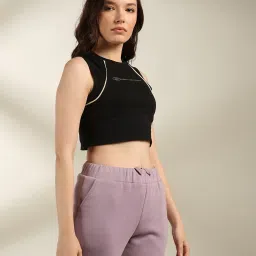 teamspirit Women Printed Fitted Crop Top image 2