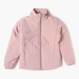 fort collins Girls Quilted Jacket with Detachable Hood image 2