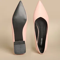 fyre rose Pointed-Toe Block-Heel Pumps image 3