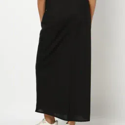 yousta Women Elasticated with Drawcord Maxi Skirt image 4