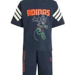 adidas kids Disney Mickey & Friends Print T-Shirt & Shorts Set-picture-41