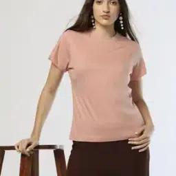 fyre rose Women Regular Fit Crew-Neck T-Shirt-picture-26
