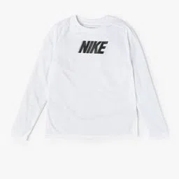 Boys Brand Print Regular Fit Round-Neck T-Shirt-image-0