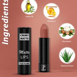 PERPAA Set of 4 Long Lasting Smooth Texture Cremy Matte Lipstick - Shade 55-58-60-92 image 5